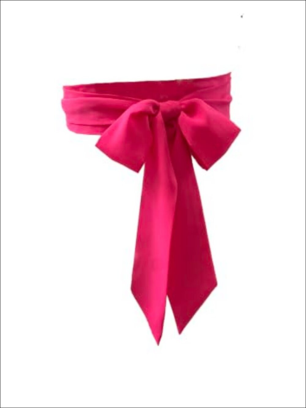 Chiffon Sash Waist Belt Skinny Neck Scarf 2.6 Inch Wide Tie